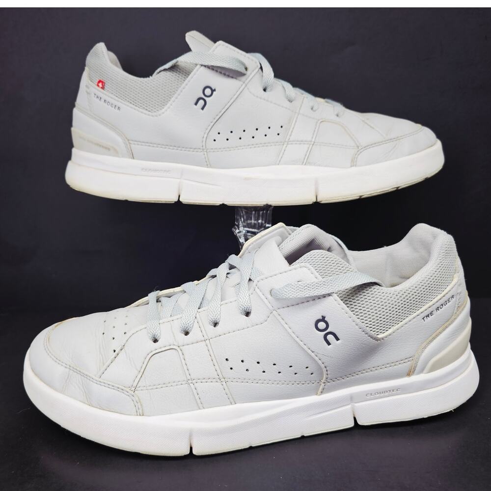 On Running Light Gray Athletic Shoes